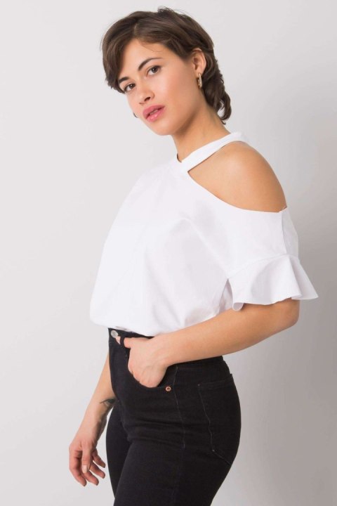 Bluzka Model FA-BZ-6946.93P White - Fancy Bluzka Model FA-BZ-6946.93P White - Fancy