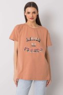 T-shirt Damski Model FA-TS-6892.88 Camel - Fancy