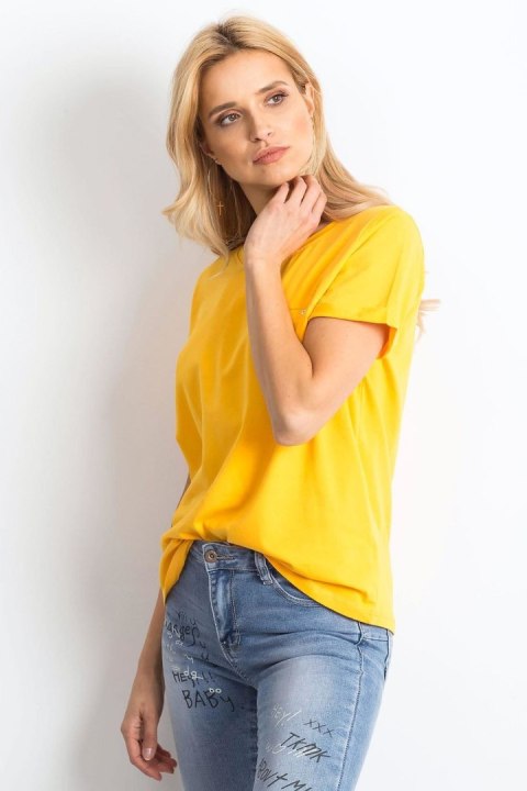 T-shirt Damski Model RV-TS-4838.14P Light Orange - BFG T-shirt Damski Model RV-TS-4838.14P Light Orange - BFG
