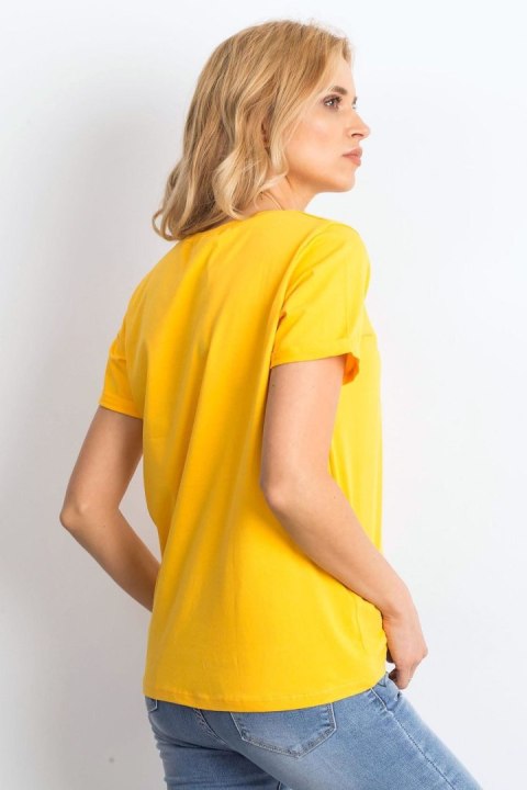 T-shirt Damski Model RV-TS-4838.14P Light Orange - BFG T-shirt Damski Model RV-TS-4838.14P Light Orange - BFG