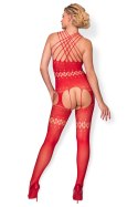 Bodystocking Model Demonic HH01020 Red - Hot in here