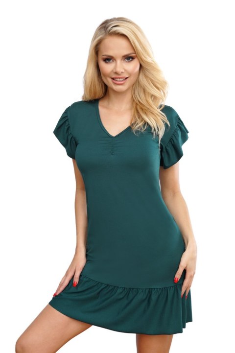 Koszulka nocna Koszula Nocna Model 105 Green - T!SSI Koszulka nocna Koszula Nocna Model 105 Green - T!SSI