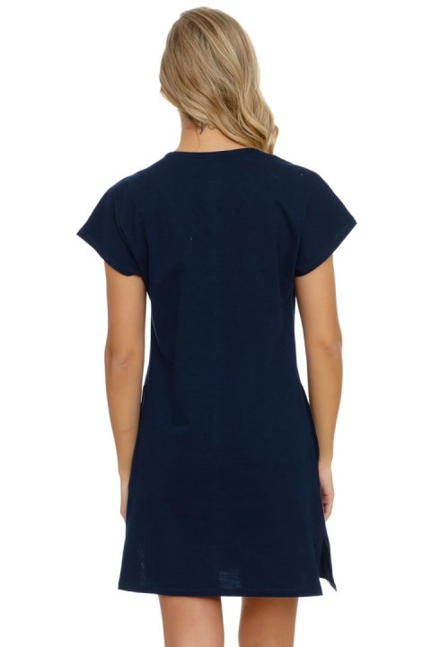 Koszulka nocna Koszula Nocna Model TM.5118 Navy - Doctor Nap Koszulka nocna Koszula Nocna Model TM.5118 Navy - Doctor Nap