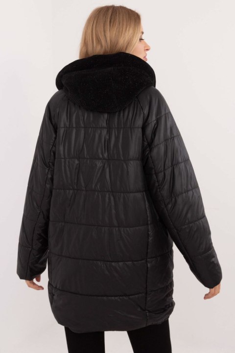 Kurtka Damska Model MBM-KR-F-23301.84 Black - MBM Kurtka Damska Model MBM-KR-F-23301.84 Black - MBM