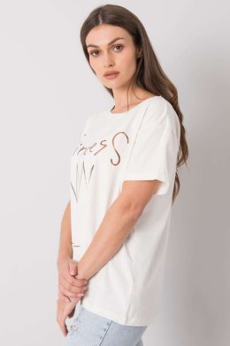 T-shirt Damski Model FA-TS-7121.88P Ecru - Fancy