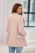 Marynarka Model Freya ROZ ZAK0016 Pink - Roco Fashion