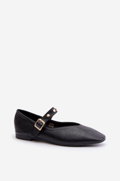 Baleriny Model Alcionora 6690 Black - Step in style Baleriny Model Alcionora 6690 Black - Step in style