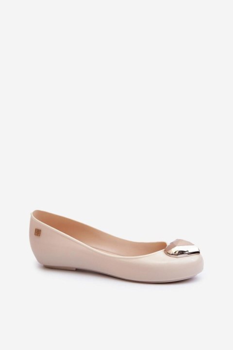 Baleriny Model Zaxy NN285009 Light Beige - Step in style Baleriny Model Zaxy NN285009 Light Beige - Step in style