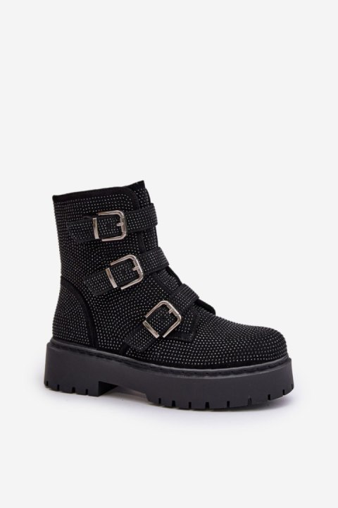 Botki Model Ciascia HB-277 Black - Step in style Botki Model Ciascia HB-277 Black - Step in style