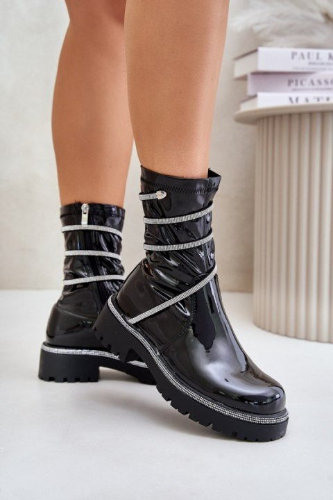 Botki Model Kikizelle 52079 Black - Step in style Botki Model Kikizelle 52079 Black - Step in style