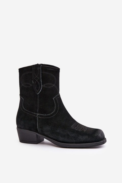 Botki Model Sergio Leone BT284-S Black - Step in style Botki Model Sergio Leone BT284-S Black - Step in style