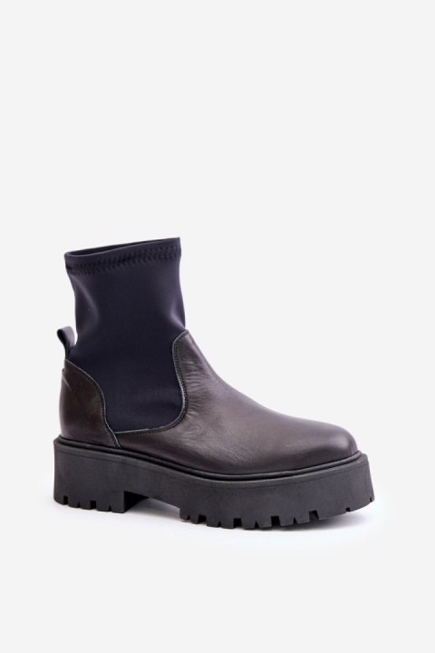 Botki Model Zazoo 2947 Black - Step in style Botki Model Zazoo 2947 Black - Step in style