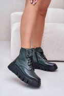 Botki Model Zazoo 60511 Dark Green - Step in style