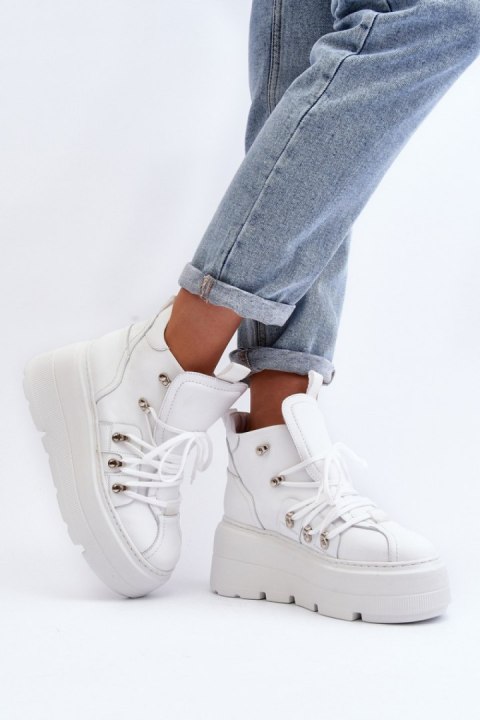 Buty Sportowe Model Zazoo 3416 White - Step in style Buty Sportowe Model Zazoo 3416 White - Step in style