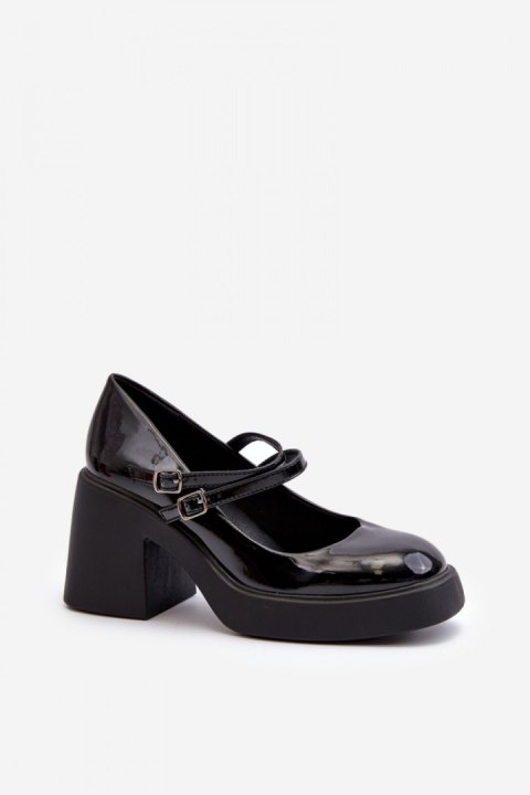 Czółenka Model Halmina M381 Black - Step in style Czółenka Model Halmina M381 Black - Step in style