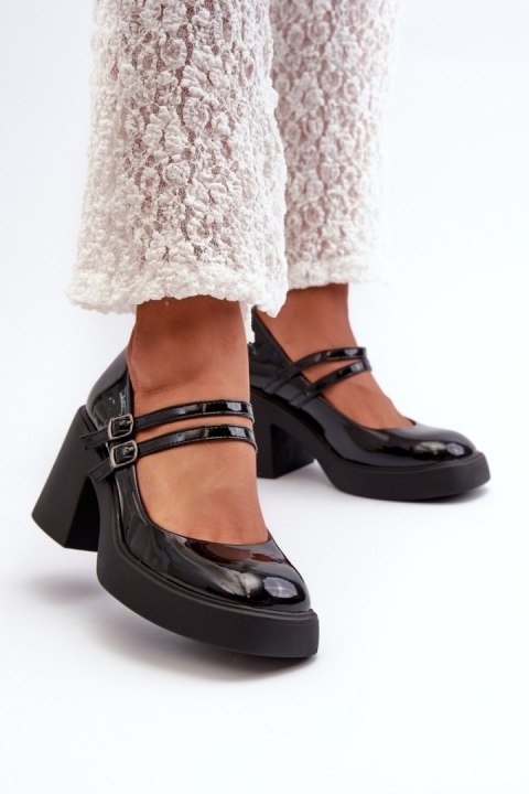 Czółenka Model Halmina M381 Black - Step in style Czółenka Model Halmina M381 Black - Step in style