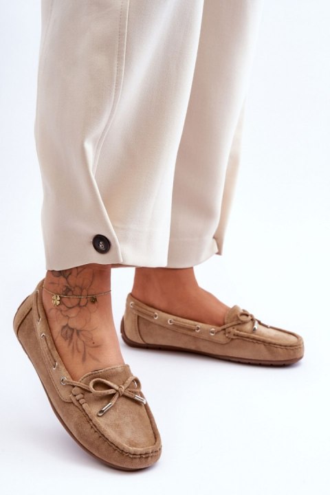 Mokasyny Model Si Passione FT246 Brown - Step in style Mokasyny Model Si Passione FT246 Brown - Step in style