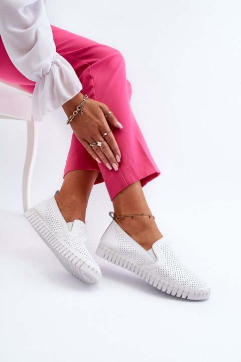 Półbuty Model Theophia 7874 White - Step in style Półbuty Model Theophia 7874 White - Step in style