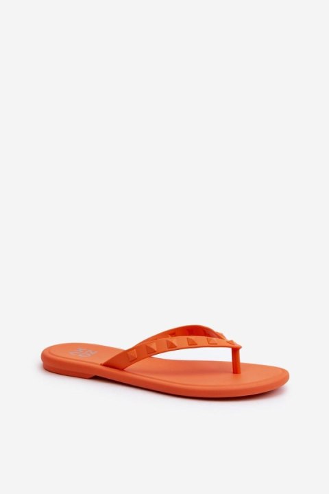 Sandał Japonki Model Zaxy JJ285254 Orange - Step in style Sandał Japonki Model Zaxy JJ285254 Orange - Step in style
