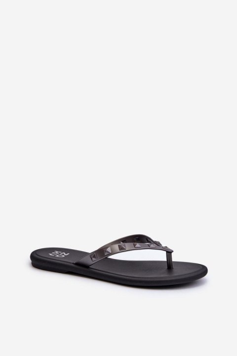 Sandał Japonki Model Zaxy JJ285297 Grey/Back - Step in style Sandał Japonki Model Zaxy JJ285297 Grey/Back - Step in style