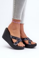 Sandał Klapki Model 83520 Ipanema High Fashion Slide Fem Black - Step in style