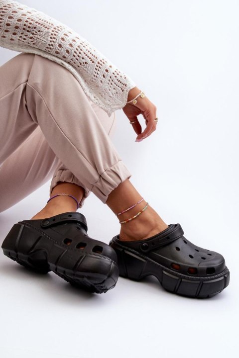 Sandał Klapki Model Witima D205 Black - Step in style Sandał Klapki Model Witima D205 Black - Step in style