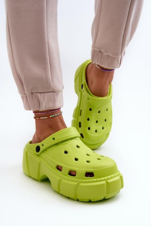 Sandał Klapki Model Witima D205 Green - Step in style Sandał Klapki Model Witima D205 Green - Step in style