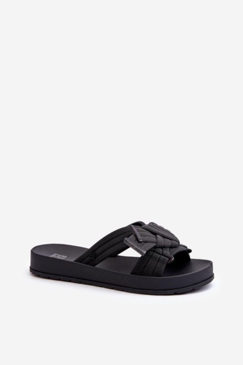 Sandał Klapki Model Zaxy LL285096 Black - Step in style Sandał Klapki Model Zaxy LL285096 Black - Step in style