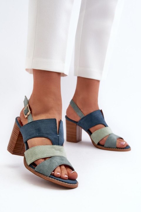 Sandały Model Qutima 24SD35-7080 Blue - Step in style Sandały Model Qutima 24SD35-7080 Blue - Step in style
