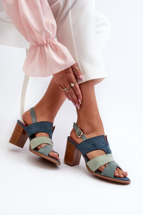 Sandały Model Qutima 24SD35-7080 Blue - Step in style Sandały Model Qutima 24SD35-7080 Blue - Step in style