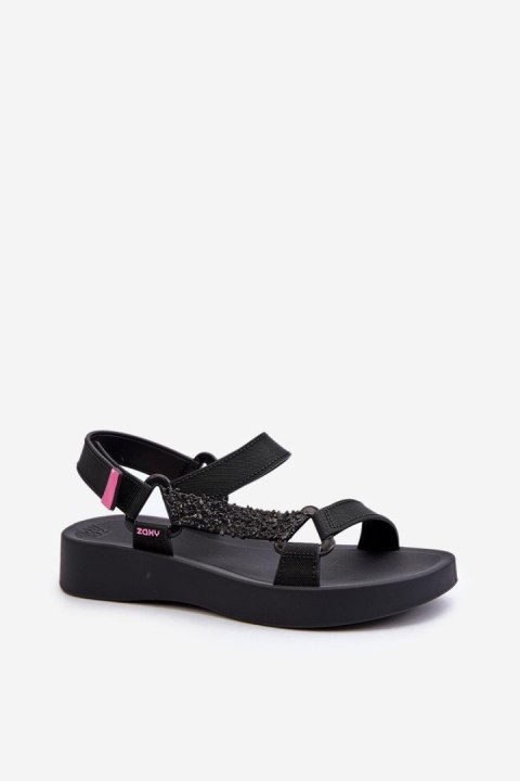 Sandały Model Zaxy LL285062 Black - Step in style Sandały Model Zaxy LL285062 Black - Step in style