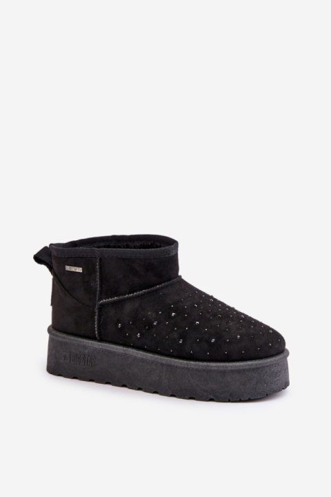 Śniegowce Model Big Star OO274A105 Black - Step in style Śniegowce Model Big Star OO274A105 Black - Step in style