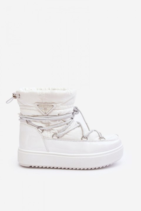 Śniegowce Model Fleure NB606 White - Step in style Śniegowce Model Fleure NB606 White - Step in style