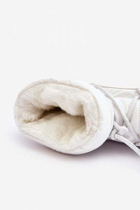 Śniegowce Model Fleure NB606 White - Step in style Śniegowce Model Fleure NB606 White - Step in style