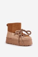 Śniegowce Model Mavora HY868-63 Brown - Step in style