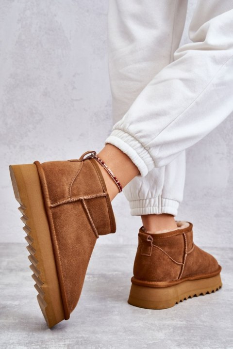 Śniegowce Model Nucca W5828 Camel - Step in style Śniegowce Model Nucca W5828 Camel - Step in style