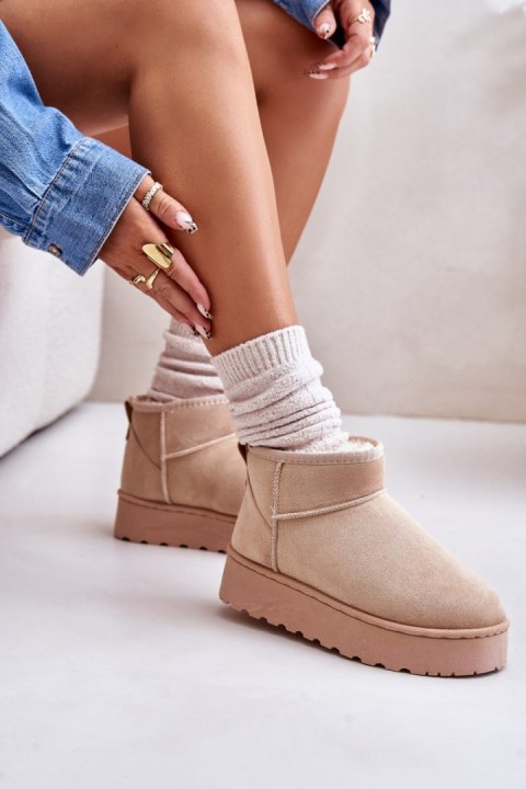 Śniegowce Model Xamella 20216-4C Beige - Step in style Śniegowce Model Xamella 20216-4C Beige - Step in style