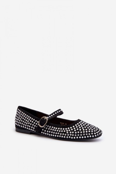 Baleriny Model Tinara T613P Black - Step in style Baleriny Model Tinara T613P Black - Step in style