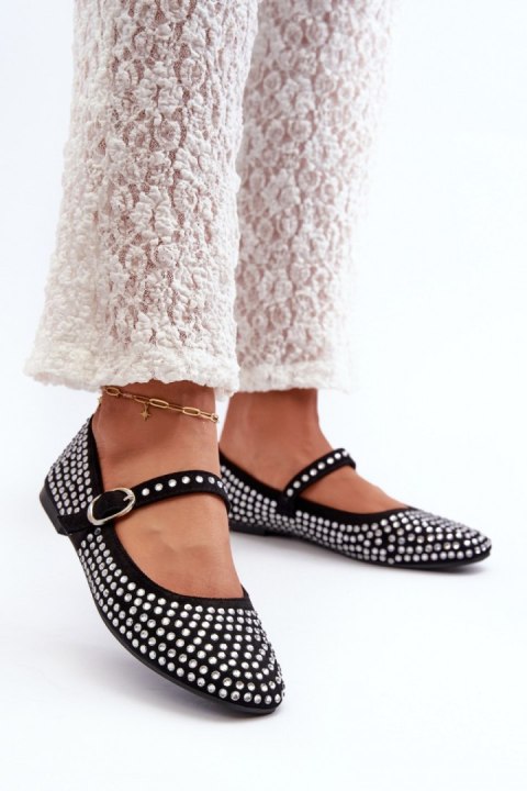 Baleriny Model Tinara T613P Black - Step in style Baleriny Model Tinara T613P Black - Step in style