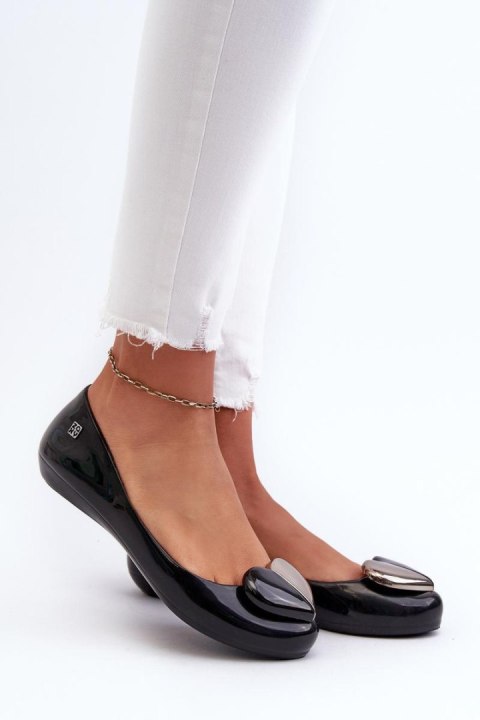 Baleriny Model Zaxy LL285027 Black - Step in style Baleriny Model Zaxy LL285027 Black - Step in style