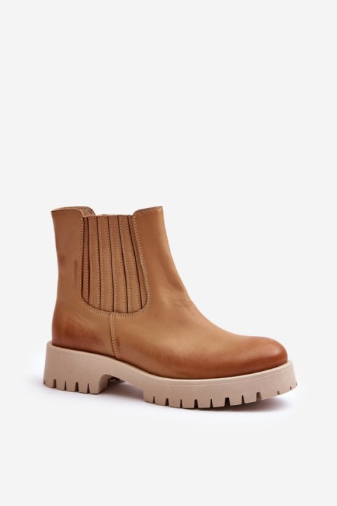 Botki Model Lewski 3611 Brown - Step in style Botki Model Lewski 3611 Brown - Step in style