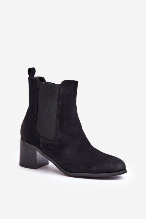 Botki Model Radeya M708 Black - Step in style Botki Model Radeya M708 Black - Step in style