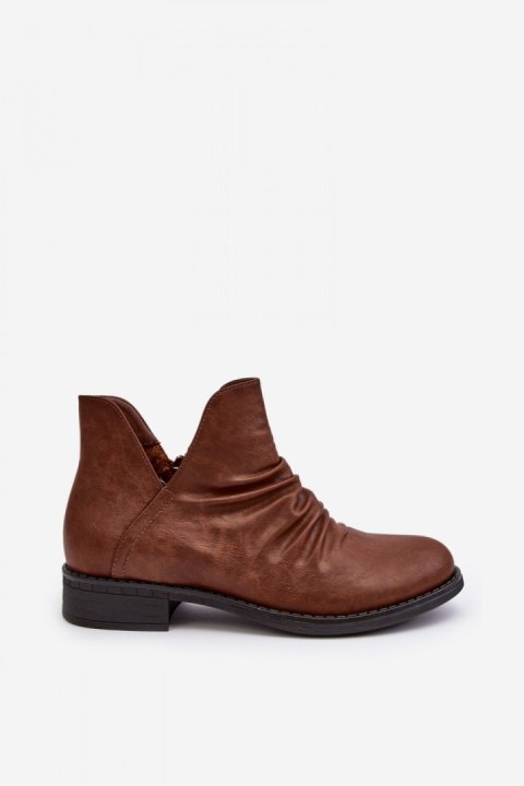 Botki Model Sakaala ST-22P Brown - Step in style Botki Model Sakaala ST-22P Brown - Step in style