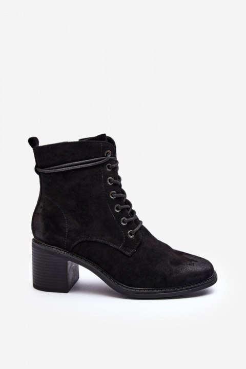 Botki Model Serellia 260052B-SU Black - Step in style Botki Model Serellia 260052B-SU Black - Step in style