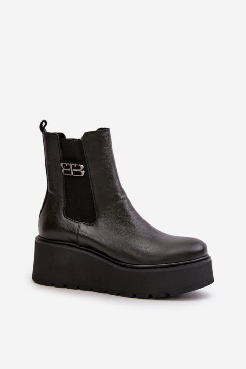 Botki Model Zazoo 60498 Black - Step in style Botki Model Zazoo 60498 Black - Step in style