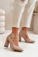 Czółenka Model Laura Messi 2832 Beige - Step in style