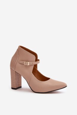 Czółenka Model Laura Messi 2832 Beige - Step in style