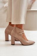 Czółenka Model Laura Messi 2832 Beige - Step in style