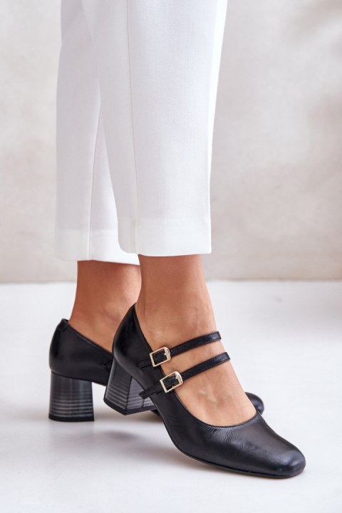 Czółenka Model Laura Messi 2857 Black - Step in style Czółenka Model Laura Messi 2857 Black - Step in style