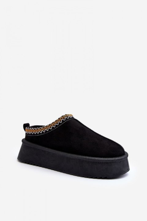 Kapcie Model Sylva UA-1822 Black - Step in style Kapcie Model Sylva UA-1822 Black - Step in style